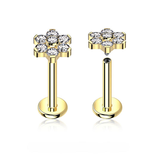 Fleur - Strass